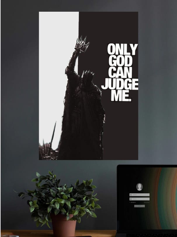 Only God can Judge Me - A - loha