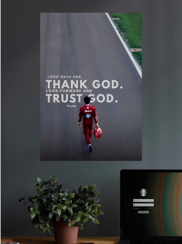 Thank God, Trust God - A - loha